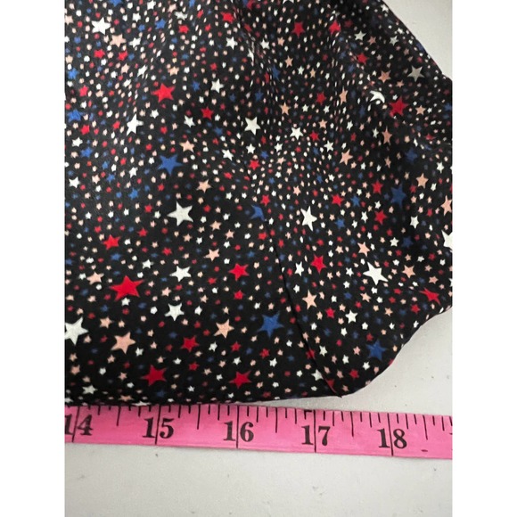 Madewell Women's Dress 2 Silk Balsam Tie Neck Mini Bow Pleated Starry‎ Black - Picture 11 of 11